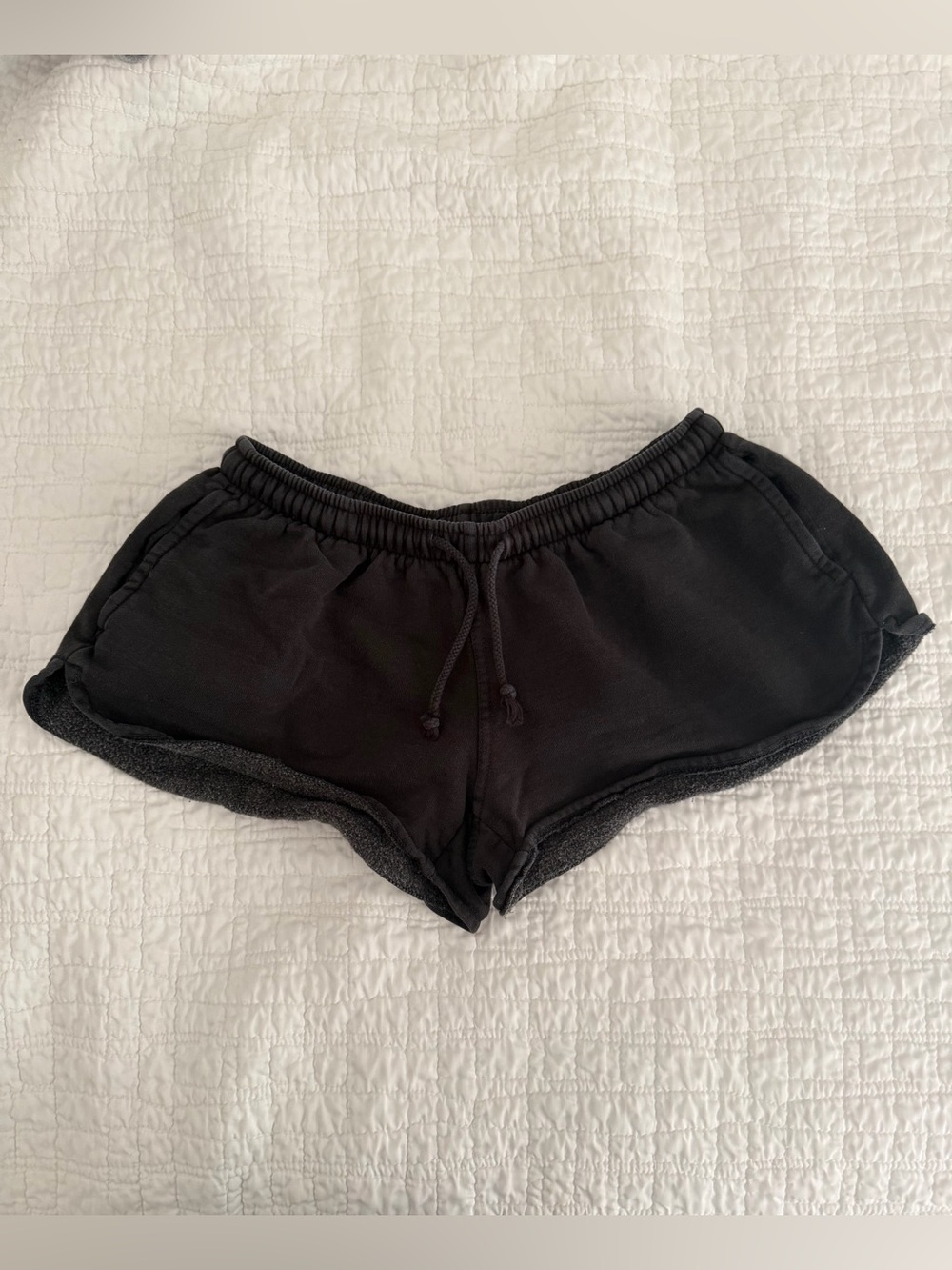 Brandy Melville marci black sweatshorts
